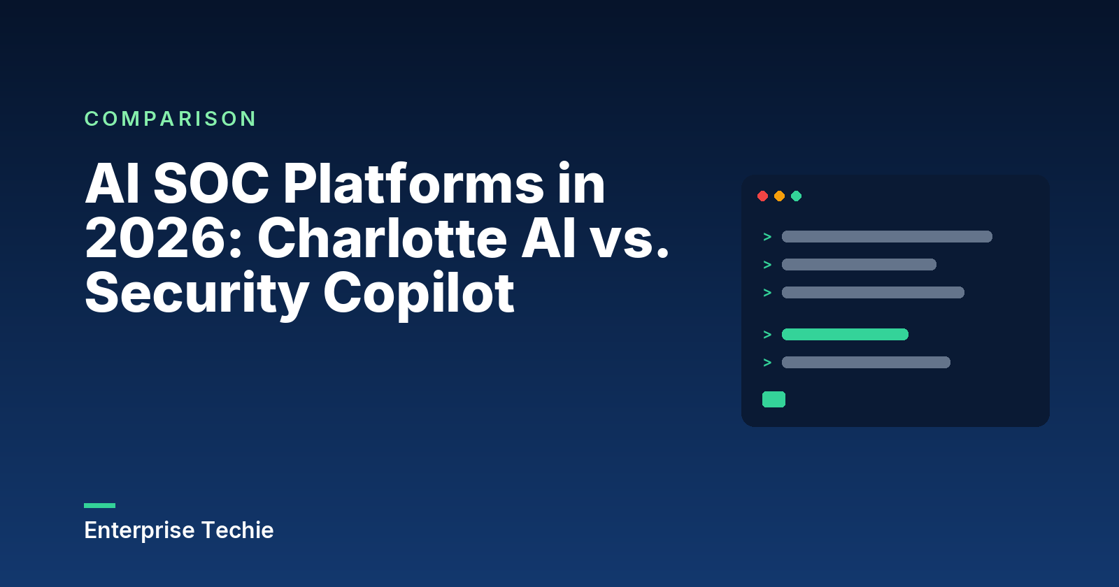 AI SOC Platforms in 2026: Charlotte AI vs. Security Copilot