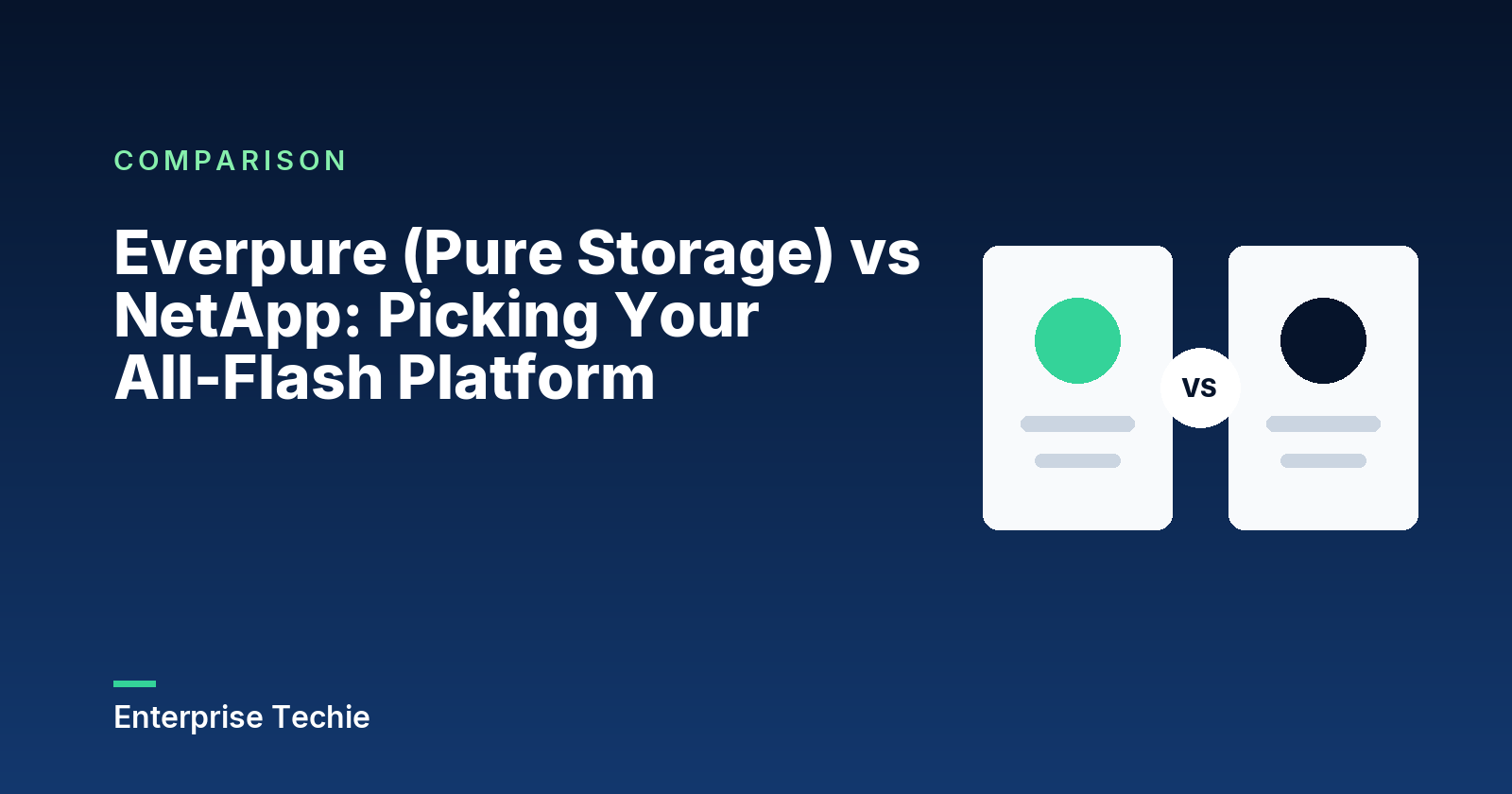Everpure (Pure Storage) vs NetApp: Picking Your All-Flash Platform