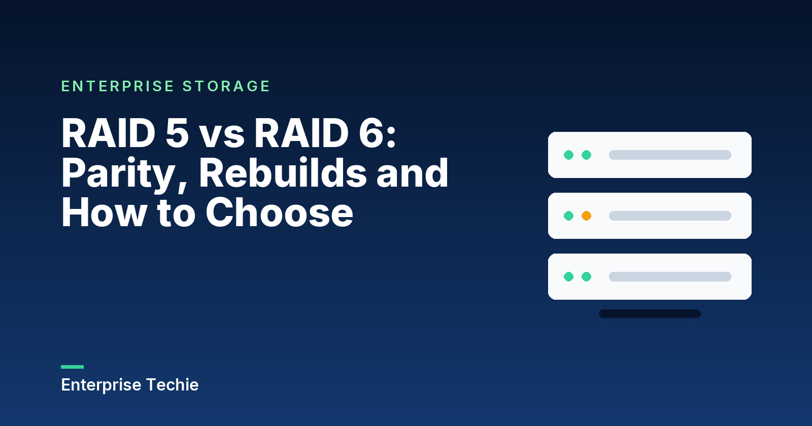 RAID 5 vs RAID 6: Parity, Rebuilds and How to Choose